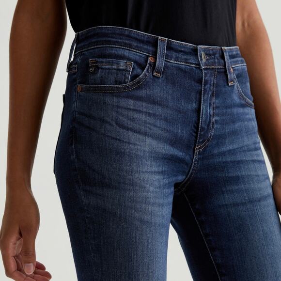 AG Adriano Goldschmied Prima Mid-Rise Cigarette Jeans Blue Dusk Size 26 NWT - Picture 6 of 8